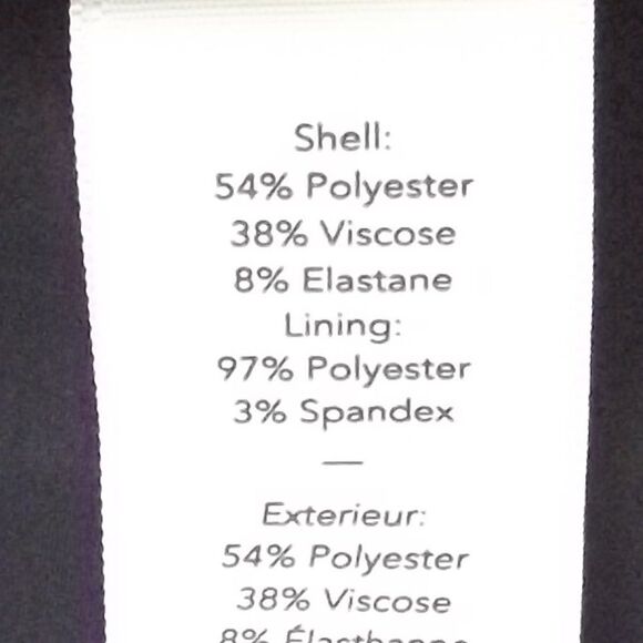 ELIZABETH & JAMES Dress, 2, Dark Navy Blue, Sleeveless, Fit Flare - Picture 11 of 11